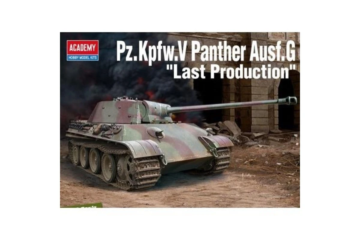 Trumpeter 13523 | Academy 1/35 German Panther Ausf. G Tank Scaled Plastic Model Kit 3 Trumpeter 13523 | Academy 1/35 German Panther Ausf. G Tank Scaled Plastic Model Kit