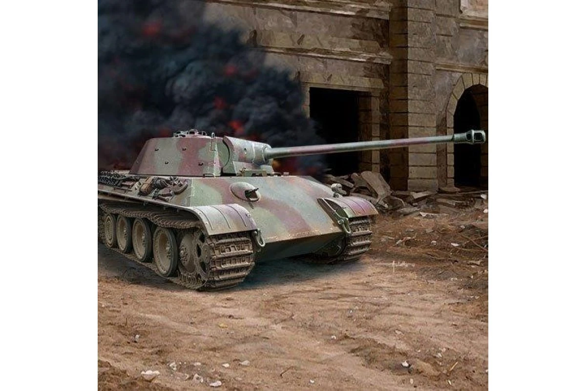 Trumpeter 13523 | Academy 1/35 German Panther Ausf. G Tank Scaled Plastic Model Kit 4 Trumpeter 13523 | Academy 1/35 German Panther Ausf. G Tank Scaled Plastic Model Kit - Image 2