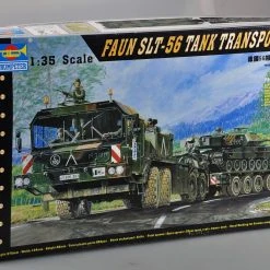 00203 | Trumpeter 1/35 German Faun SLT-56 Tank Transporter Truck Scaled Plastic Model Kit -Mini Crafters Store TRU 00203 57 1200x800 1