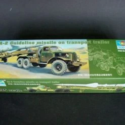00204 | Trumpeter 1/35 SA-2 Guideline Missile W/ Transport Trailer & Truck Scaled Plastic Model Kit -Mini Crafters Store TRU 00204 54 1200x800 1