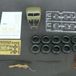 00205 | Trumpeter 1/35 HQ-2 Missile W/ Transport Trailer & Truck Scaled Plastic Model Kit -Mini Crafters Store TRU 00205 59 1200x800 1