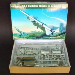 00206 | Trumpeter 1/35 SA-2 Guideline Missile On Launcher Scaled Plastic Model Kit -Mini Crafters Store TRU 00206 52 1200x800 1
