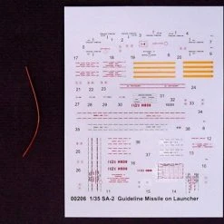 00206 | Trumpeter 1/35 SA-2 Guideline Missile On Launcher Scaled Plastic Model Kit -Mini Crafters Store TRU 00206 56 1200x800 1