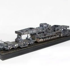 00209 | Trumpeter 1/35 German Morser Karl Great 040/041 Self-Propelled W/ Railway Transport Carrier Gun Scaled Plastic Model Kit -Mini Crafters Store TRU 00209 63 1200x800 1