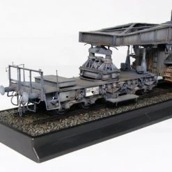 00209 | Trumpeter 1/35 German Morser Karl Great 040/041 Self-Propelled W/ Railway Transport Carrier Gun Scaled Plastic Model Kit -Mini Crafters Store TRU 00209 66 1200x800 1