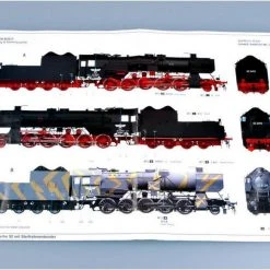 00210 | Trumpeter 1/35 Baureihe 52 Mit Steifrahmentender Locomotive Scaled Plastic Model Kit -Mini Crafters Store TRU 00210 54 1200x800 1