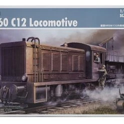 00216 | Trumpeter 1/35 German WR 360 C12 Locomotive Scaled Plastic Model Kit