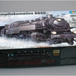 00217 | Trumpeter 1/35 Dampflokomotive BR86 Locomotive Scaled Plastic Model Kit -Mini Crafters Store TRU 00217 62 1200x800 1