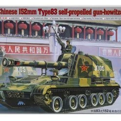00305 | Trumpeter 1/35 Chinese 152mm Type 83 Self-Propelled Scaled Plastic Model Kit
