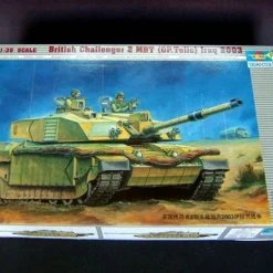 00323 | Trumpeter 1/35 British Challenger 2 (Iraq 2003) Main Battle Tank Scaled Plastic Model Kit -Mini Crafters Store TRU 00323 61 1200x800 1