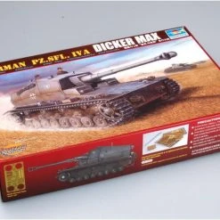 00348 | Trumpeter 1/35 German PZ.SFL.IVA Dicker Max Self-Propelled Gun Scaled Plastic Model Kit -Mini Crafters Store TRU 00348 52 1200x800 1