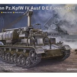 00362 | Trumpeter 1/35 German Pz.Kpfw IV Ausf D/E Fahrgestell Tank Scaled Plastic Model Kit
