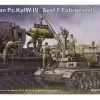 00363 | Trumpeter 1/35 German Pz.Kpfw IV Ausf F Fahrgestell Tank Scaled Plastic Model Kit