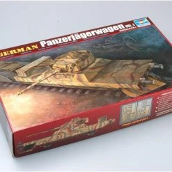 00368 | Trumpeter 1/35 German Panzerjager VOL.1 Armoured Train Scaled Plastic Model Kit -Mini Crafters Store TRU 00368 52 1200x800 1