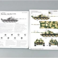 00377 | Trumpeter 1/35 Russian 1972 T-62 Tank Scaled Plastic Model Kit -Mini Crafters Store TRU 00377 62 1200x800 1