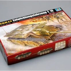 00385 | Trumpeter 1/35 German Entwicklungsfahrzeug E10 Self-Propelled Gun Scaled Plastic Model Kit -Mini Crafters Store TRU 00385 52 1200x800 1