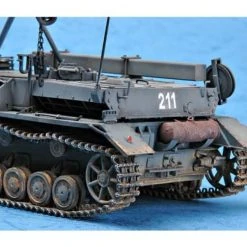 00389 | Trumpeter 1/35 German Bergepanzer IV Recovery Tractor Scaled Plastic Model Kit -Mini Crafters Store TRU 00389 63 1200x800 1
