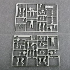 00406 | Trumpeter 1/35 German 280MM K5 (E) Leopold Railroad Gun Crews Scaled Plastic Kit -Mini Crafters Store TRU 00406 53 1200x800 1