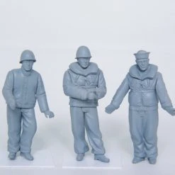 00408 | Trumpeter 1/35 USN WWII LCN Crew Scaled Plastic Model Kit -Mini Crafters Store TRU 00408 56 1200x800 1