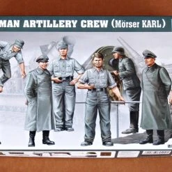 00409 | Trumpeter 1/35 German Artillery (Morser Karl) Crew Scaled Plastic Model Kit -Mini Crafters Store TRU 00409 56 1200x800 1