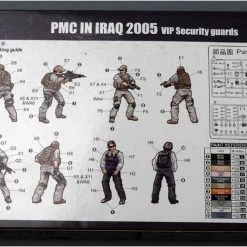 00420 | Trumpeter 1/35 Private Military Company (PMC) VIP Security Guards In IRAQ Scaled Plastic Model Kit -Mini Crafters Store TRU 00420 54 1200x800 1