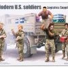 00429 | Trumpeter 1/35 US Modern Soldiers (Logistics Supply Team) Scaled Plastic Model Kit -Mini Crafters Store TRU 00429 00 1200x800 1