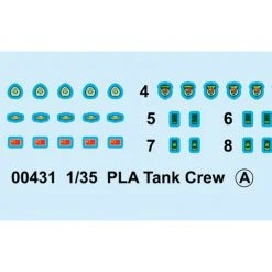 00431 | Trumpeter 1/35 PLA Tank Crew Scaled Plastic Model Kit -Mini Crafters Store TRU 00431 52 1200x800 1