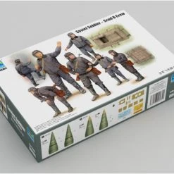 00434 | Trumpeter 1/35 Soviet Soldier Scud B Crew Scaled Plastic Model Kit -Mini Crafters Store TRU 00434 52 1200x800 1