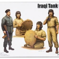 00439 | Trumpeter 1/35 Iraqi Tank Crew Scaled Plastic Model Kit