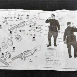 00702 | Trumpeter 1/16 Soviet WWII Tank Crewman Vol.2 Scaled Plastic Model Kit -Mini Crafters Store TRU 00702 04 1200x800 1