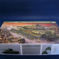 00902 | Trumpeter 1/16 Soviet 1944 T-34/85 No.183 Tank Scaled Plastic Model Kit -Mini Crafters Store TRU 00902 52 1200x800 1