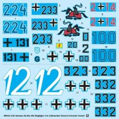 00910 | Trumpeter 1/16 German Sd.kfz.182 Tiger King 2 In 1 (Henschel Turret & Porsche Turret) Tank Scaled Plastic Model Kit -Mini Crafters Store TRU 00910 3 1200x800 1