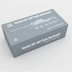 00915 | Trumpeter 1/16 Soviet SU-100 Tank Destroyer Scaled Plastic Model Kit -Mini Crafters Store TRU 00915 53 1200x800 1