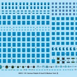 00919 | Trumpeter 1/16 German Pzkpfw IV Ausf.F2 Medium Tank Scaled Plastic Model Kit -Mini Crafters Store TRU 00919 03 1200x800 1
