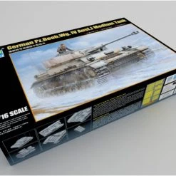 00922 | Trumpeter 1/16 German Pz.Beob.Wg.IV Ausf.J Tank Scaled Plastic Model Kit -Mini Crafters Store TRU 00922 52 1200x800 1