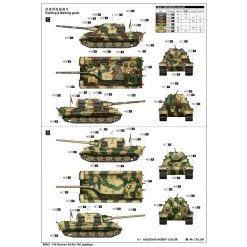 00923 | Trumpeter 1/16 German Sd.Kfz.186 Jagdtiger Tank Scaled Plastic Model Kit -Mini Crafters Store TRU 00923 04 1200x800 1