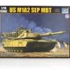00927 | Trumpeter 1/16 U.S. M1A2 Abrams SEP Main Battle Tank Tank Scaled Plastic Model Kit W/ Australian Decals