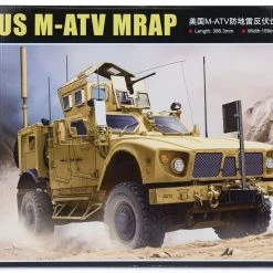 00930 | Trumpeter 1/16 U.S. M-ATV MRAP Scaled Plastic Model Kit
