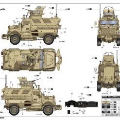 00931 | Trumpeter 1/16 U.S. MaxxPro MRAP Scaled Plastic Model Kit -Mini Crafters Store TRU 00931 54 1200x800 1