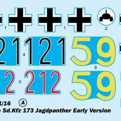 00934 | Trumpeter 1/16 German Sd.Kfz 173 Jagdpanther Early Version Scaled Plastic Model Kit 13 00934 | Trumpeter 1/16 German Sd.Kfz 173 Jagdpanther Early Version Scaled Plastic Model Kit -Mini Crafters Store TRU 00934 3 1200x800 1