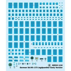 00934 | Trumpeter 1/16 German Sd.Kfz 173 Jagdpanther Early Version Scaled Plastic Model Kit 14 00934 | Trumpeter 1/16 German Sd.Kfz 173 Jagdpanther Early Version Scaled Plastic Model Kit -Mini Crafters Store TRU 00934 4 1200x800 1