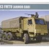01008 | Trumpeter 1/35 U.S. M1083 FMTV W/ Armoured Cab Truck Scaled Plastic Model Kit