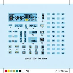 01011 | Trumpeter 1/35 U.S. MK.23 MTVR Truck Scaled Plastic Model Kit -Mini Crafters Store TRU 01011 61 1200x800 1