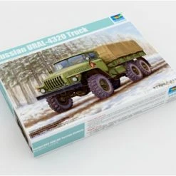 01012 | Trumpeter 1/35 Russian 6x6 URAL-4320 Truck Scaled Plastic Model Kit -Mini Crafters Store TRU 01012 52 1200x800 1