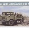 01017 | Trumpeter 1/35 Russian GAZ-66 Light Truck W/ ZU-23-2 Gun Scaled Plastic Model Kit -Mini Crafters Store TRU 01017 00 1200x800 1