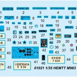 01021 | Trumpeter 1/35 HEMTT M983 Truck Scaled Plastic Model Kit -Mini Crafters Store TRU 01021 57 1200x800 1