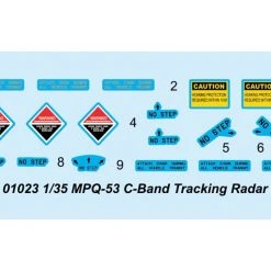 01023 | Trumpeter 1/35 MPQ-52 C-Band Tracking Radar Trailer Scaled Plastic Model Kit -Mini Crafters Store TRU 01023 62 1200x800 1