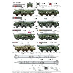 01025 | Trumpeter 1/35 Russian 9P113 TEL W/ 9M21 Of 9K52 Luna-M Short Range Artillery Truck Scaled Plastic Model Kit -Mini Crafters Store TRU 01025 53 1200x800 1