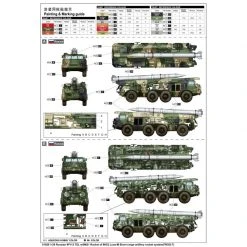 01025 | Trumpeter 1/35 Russian 9P113 TEL W/ 9M21 Of 9K52 Luna-M Short Range Artillery Truck Scaled Plastic Model Kit -Mini Crafters Store TRU 01025 56 1200x800 1