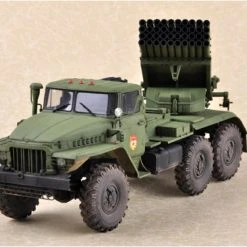 01028 | Trumpeter 1/35 Russian BM-21 Grad Multiple Rocket Launcher Truck Scaled Plastic Model Kit -Mini Crafters Store TRU 01028 54 1200x800 1